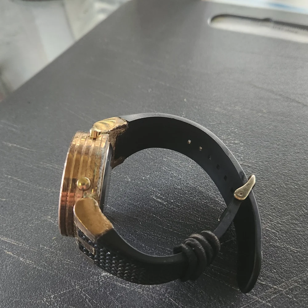 Sean‎ John Gold and Black Chronograph Watch